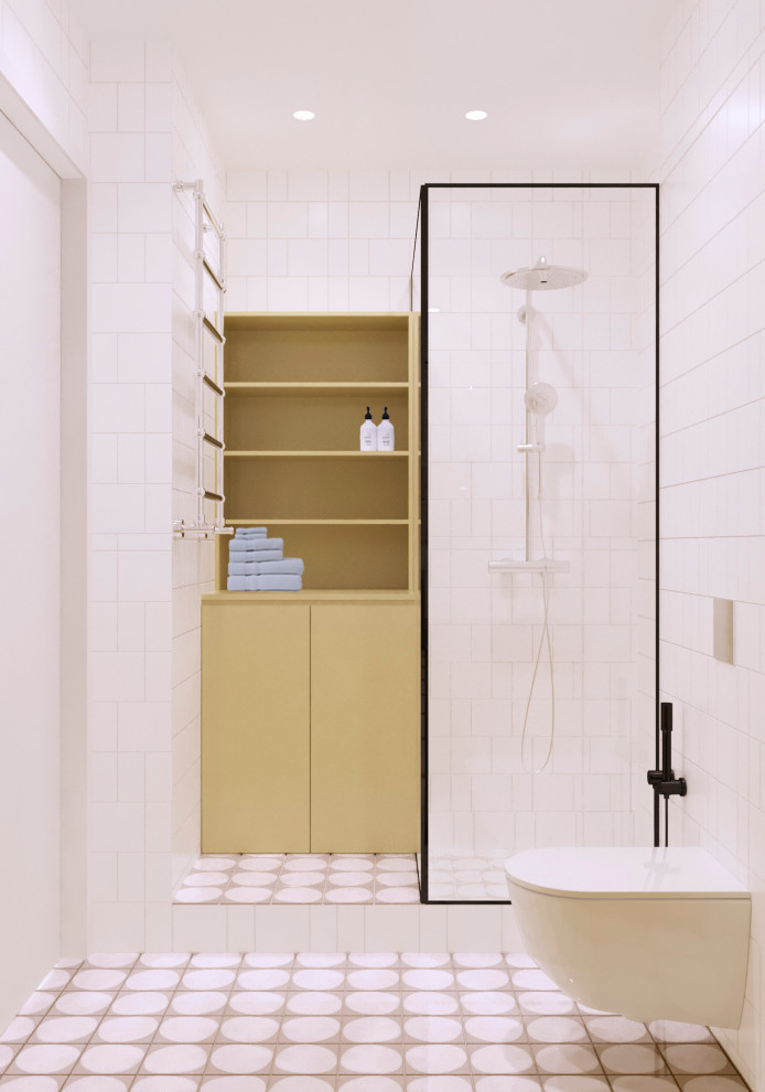 Обложка проекта: Однокомнатная квартира с яркими акцентами