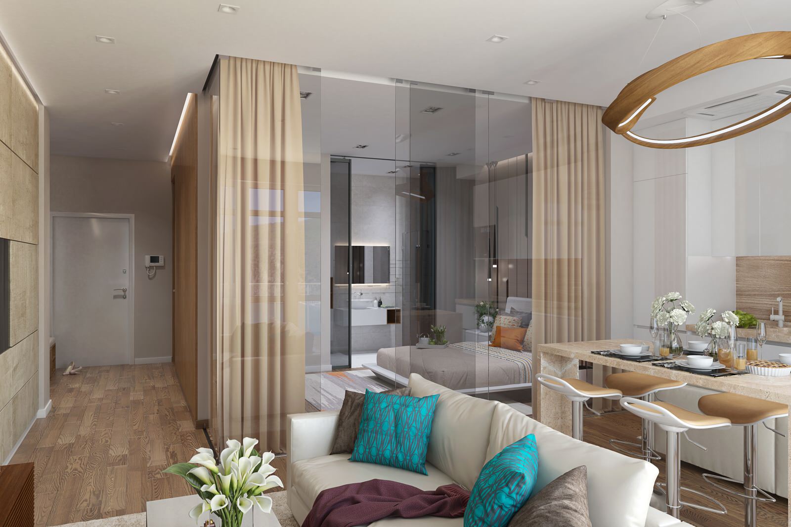 Апартаменты в Гурзуфе