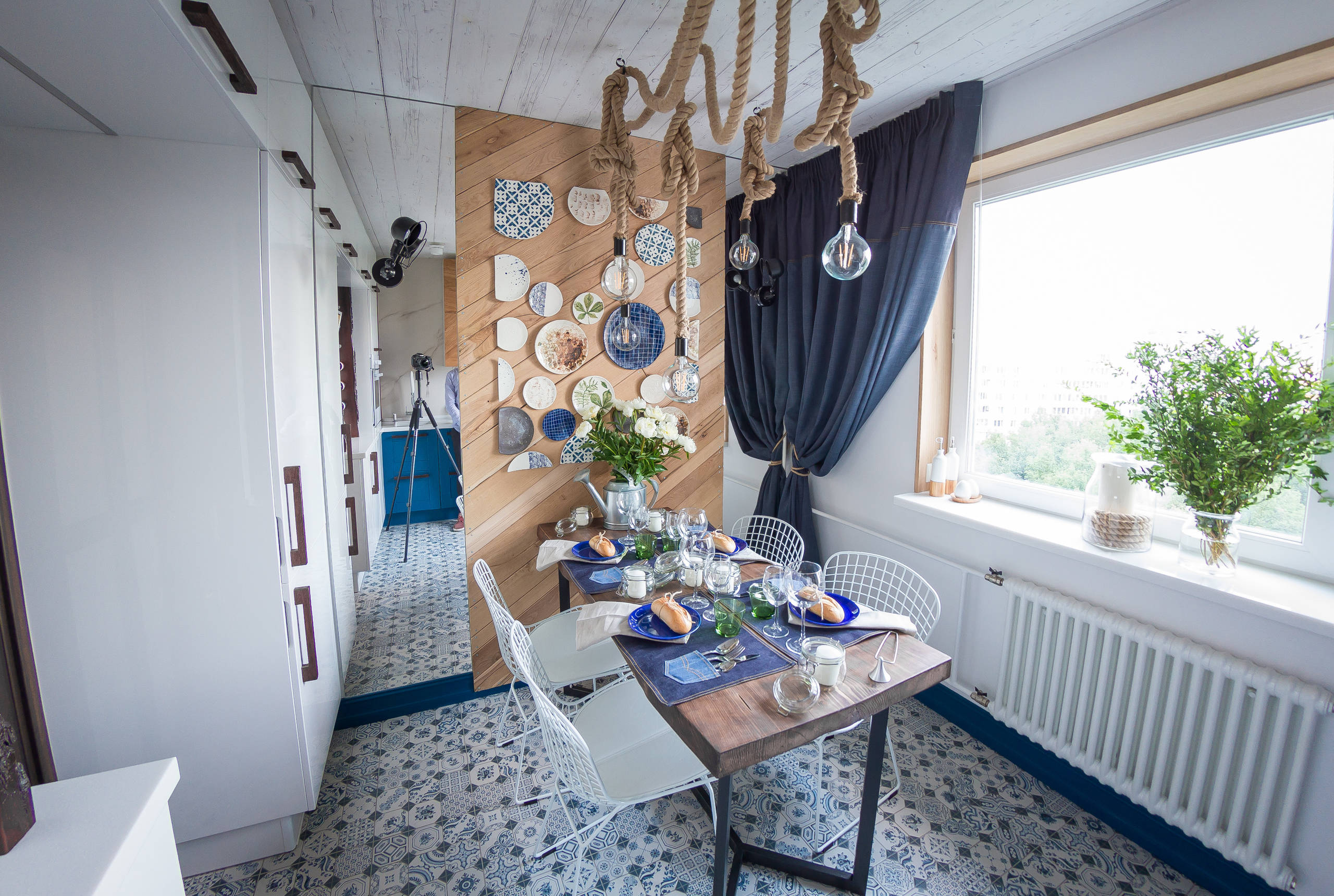 Проект недели: Необычная кухня в обычном панельном доме