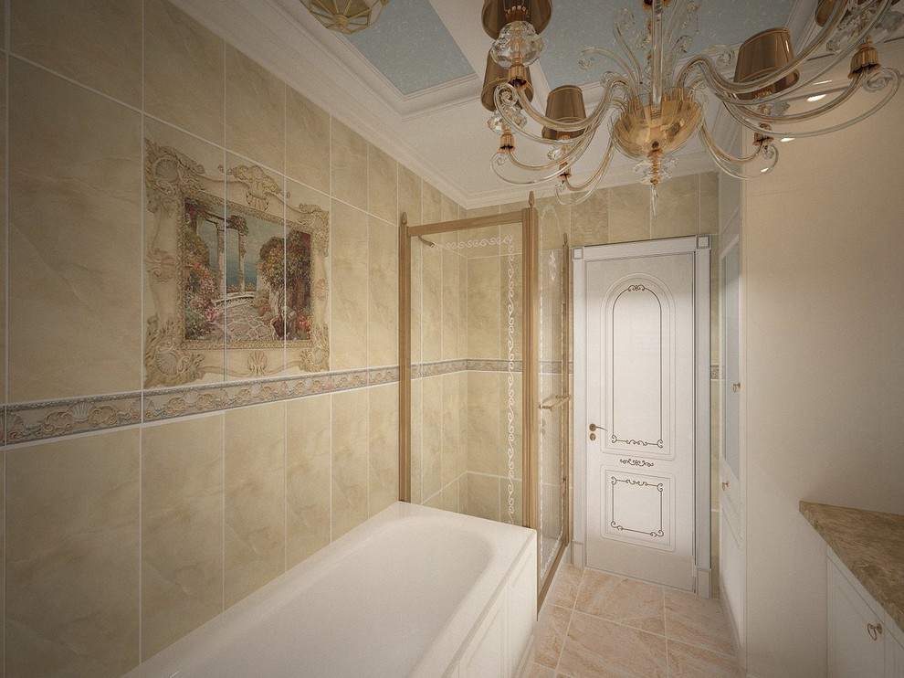 Обложка проекта: Санузел в классическом стиле