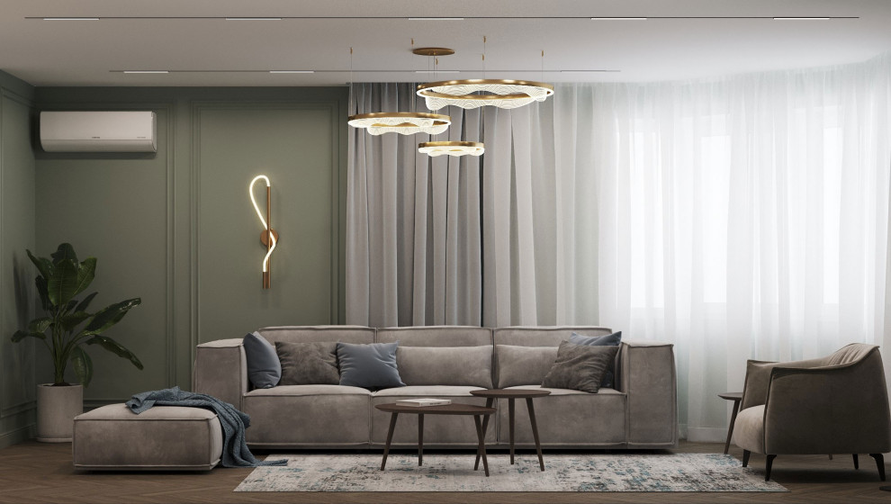 Дизайн-проект трехкомнатной квартиры