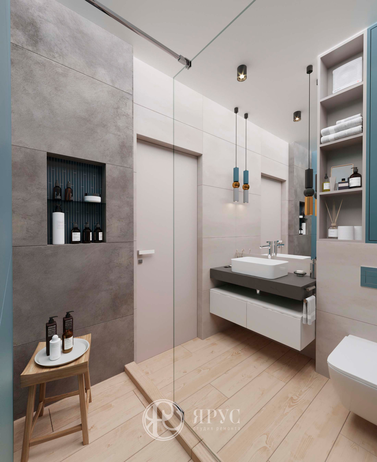 Однокомнатная квартира в современном стиле