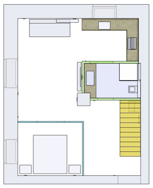 В гостях: Квартира в Твери, где полностью разобрали потолок