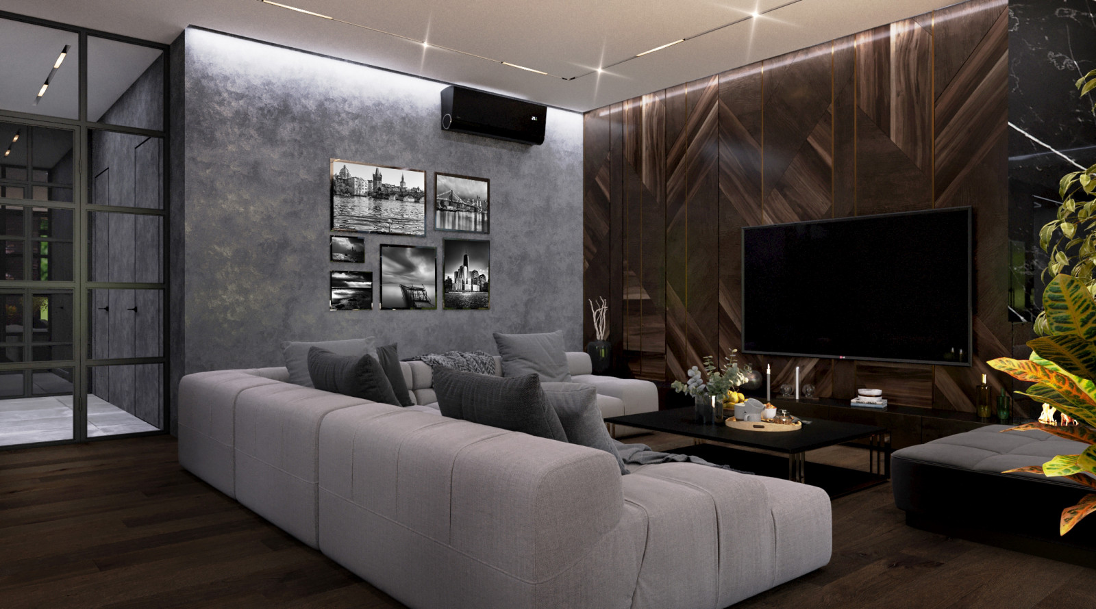 Чувство стиля. Кухня-Гостиная-Столовая.