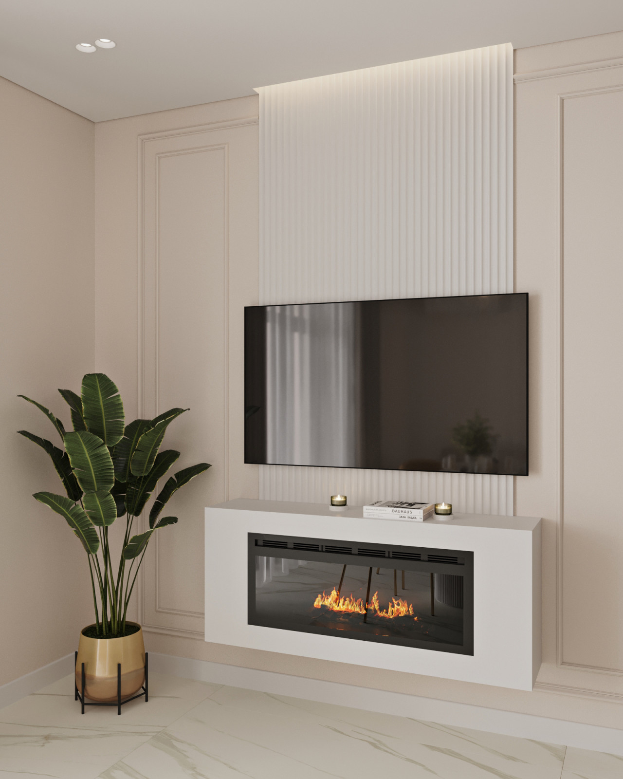 Дизайн-проект кухни-гостиной