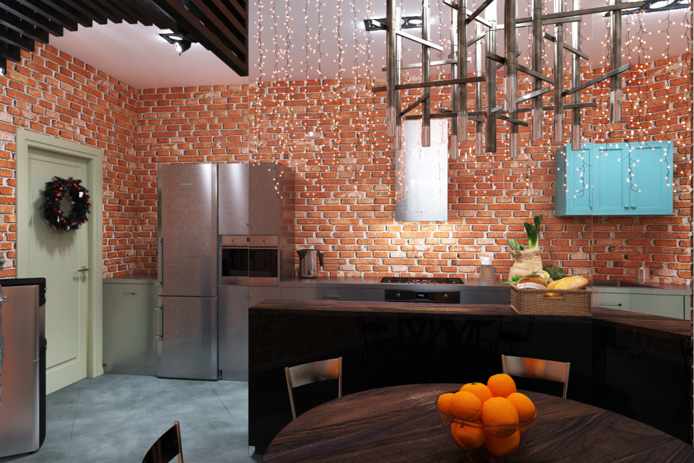 Офисная кухня для руководящего состава, С.Петербург