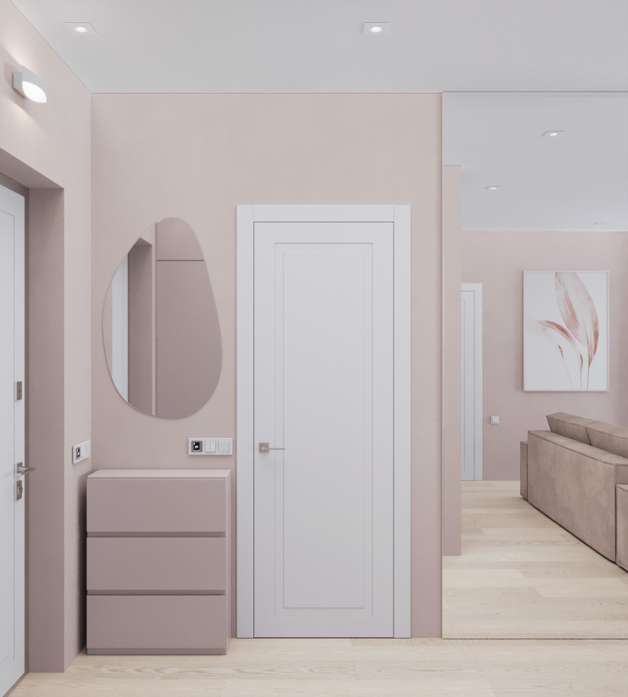 Проект "Персиковый минимализм"