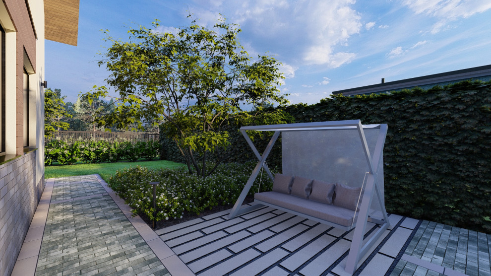 Сад "Geometrium" в КП "Европа"