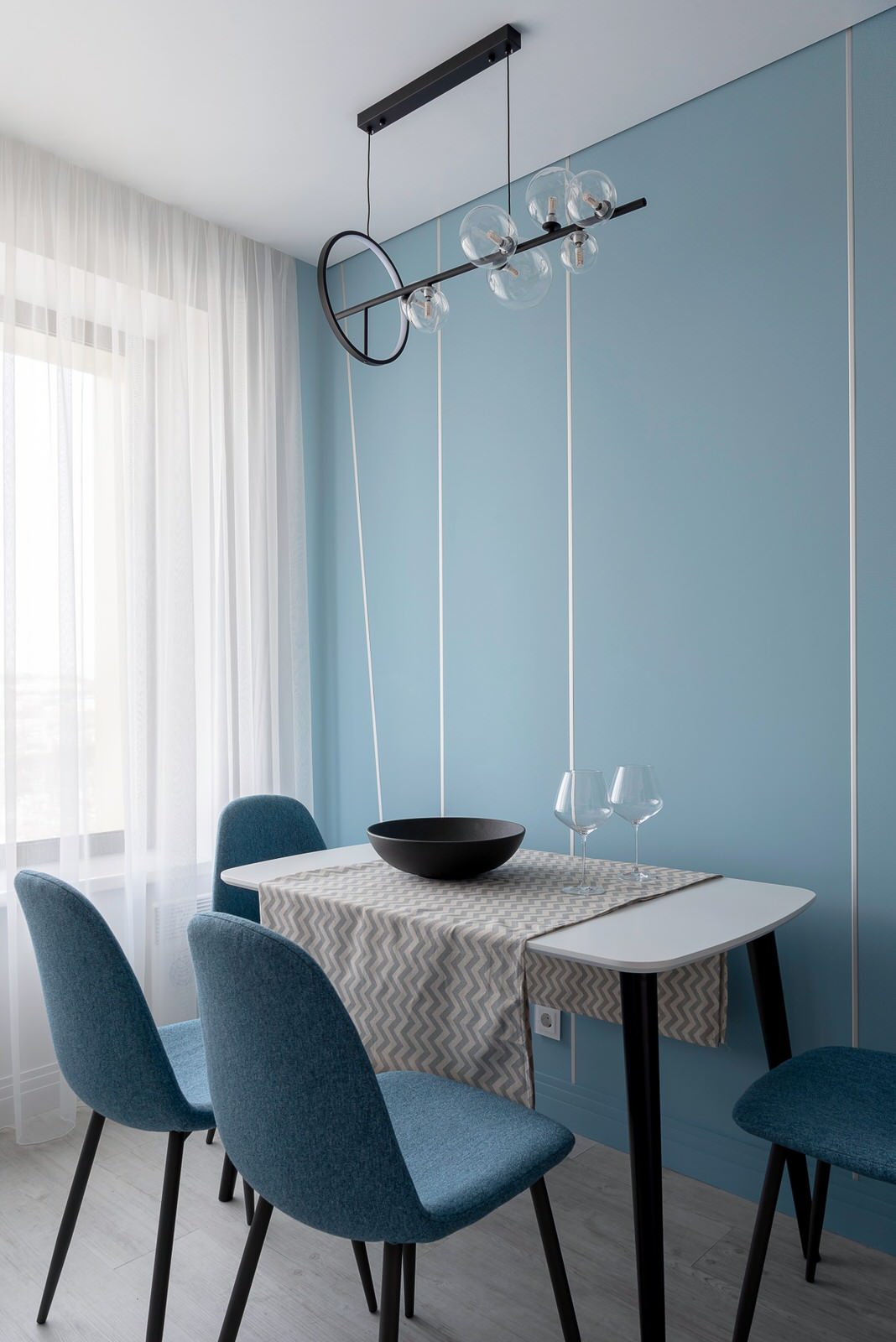 Реализованный проект трехкомнатной квартиры во Владивостоке