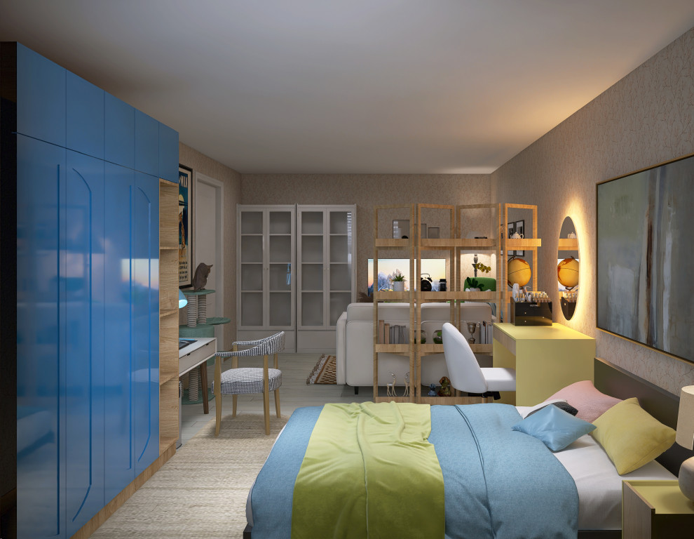 Обложка проекта: Комплектация комнаты в однокомнатной квартире