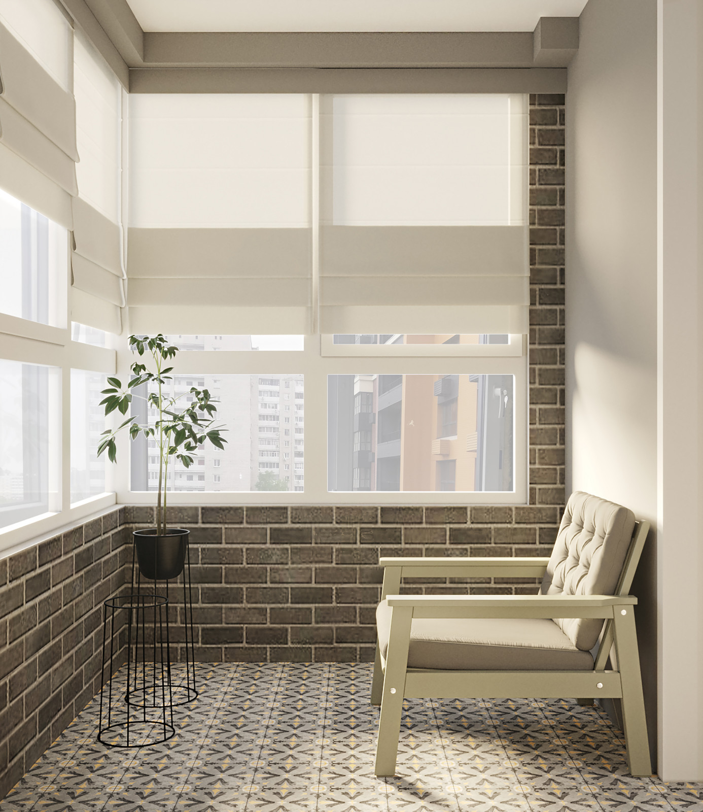 Дизайн-проект квартиры ЖК Поколения. S=78,3 м2