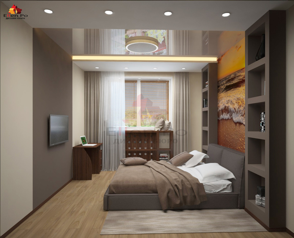 Дизайн трех-комнатной квартиры с элементами лофт и восточной культуры.