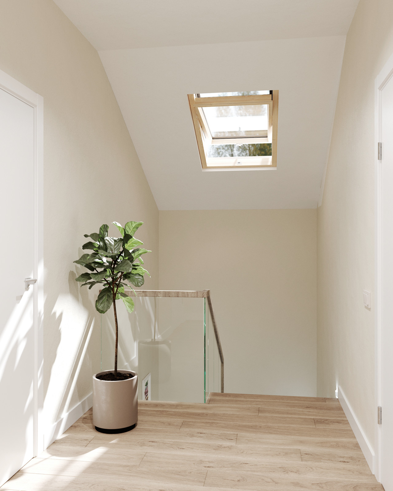 Проект частного дома "Helsinborg", лестница