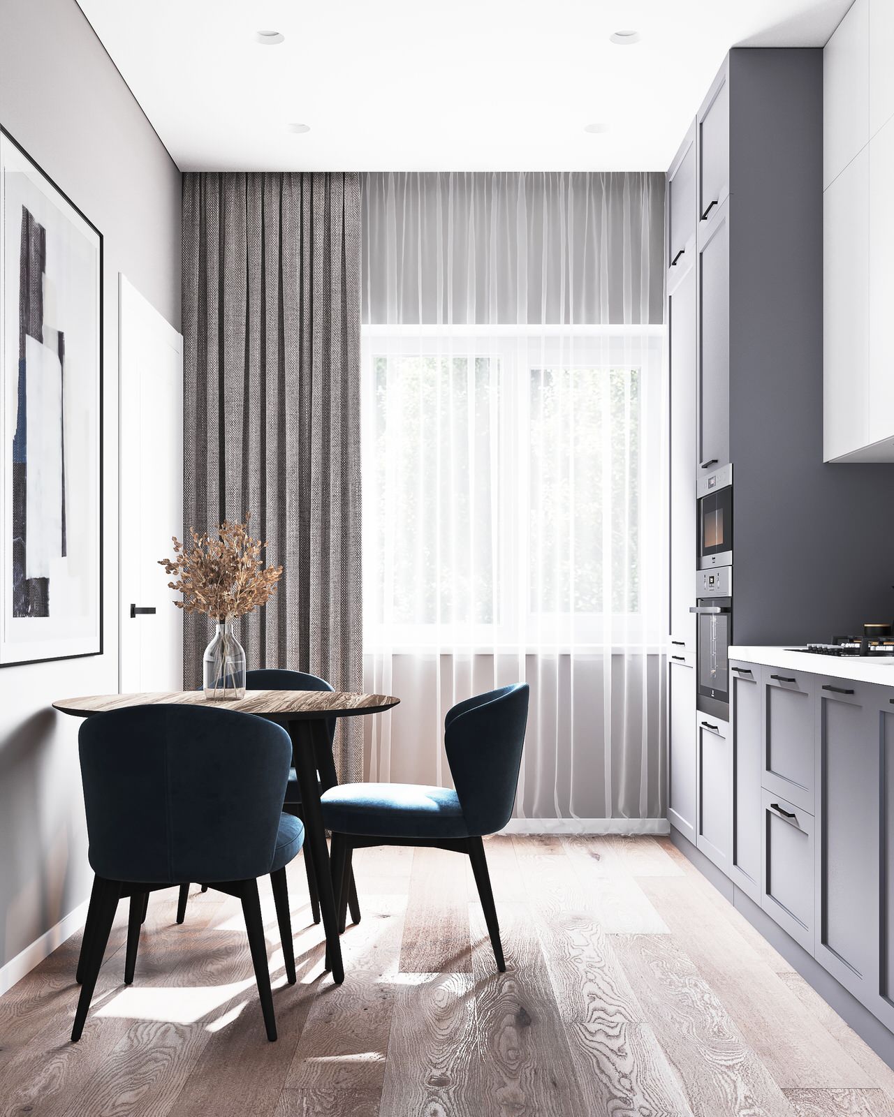 2-комнатная квартира для холостяка