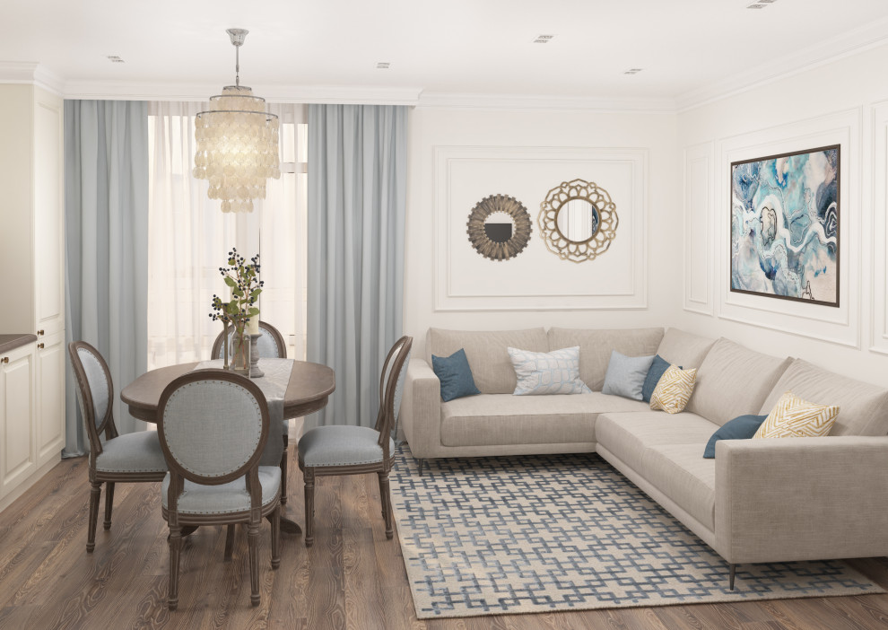 Кухня-гостинная