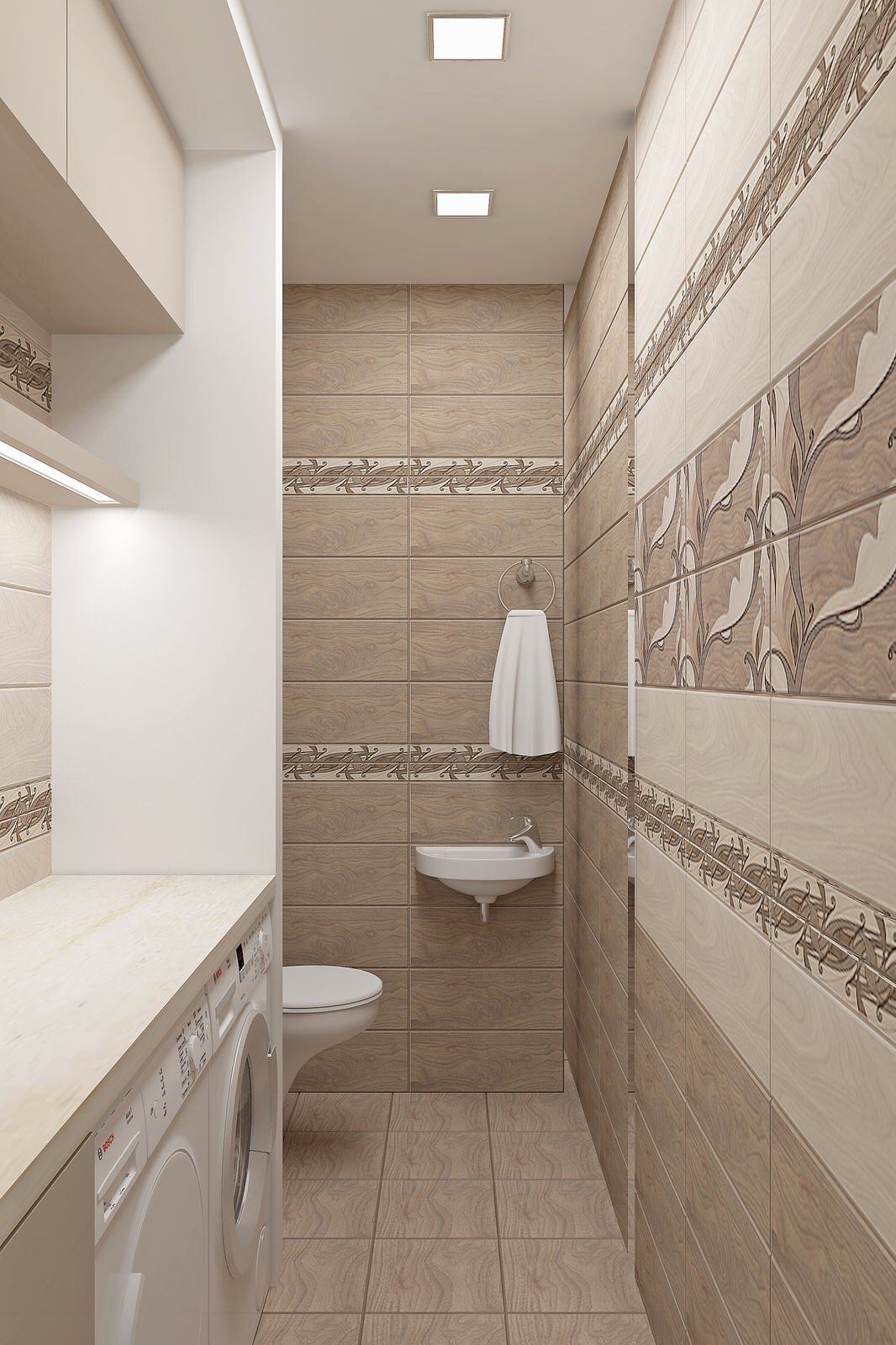 Дизайн двухкомнатной квартиры в Уфе «BONJOUR»