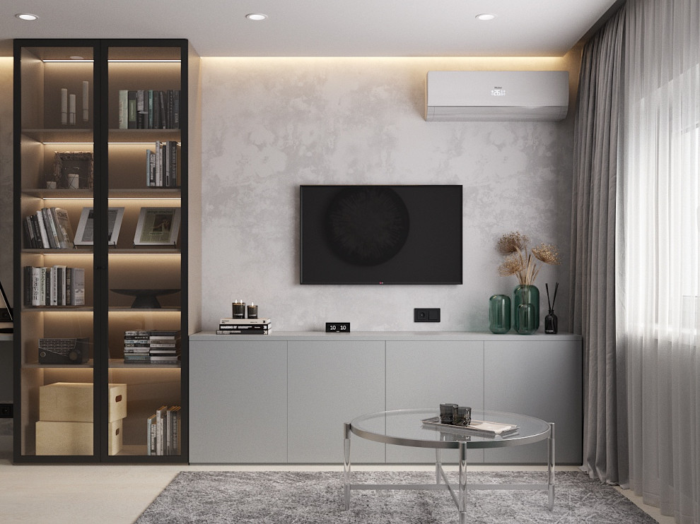 Дизайн проект гостиной