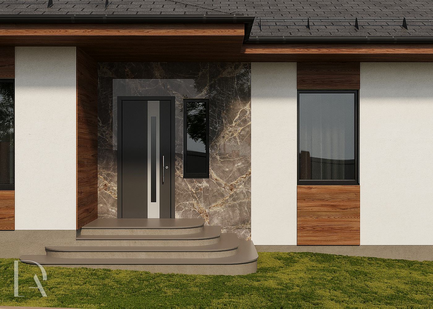 Обложка проекта: Проект жилого дома 157,7 м2