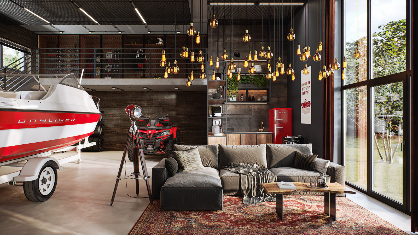 Обложка проекта: Лофт-гараж 103 кв