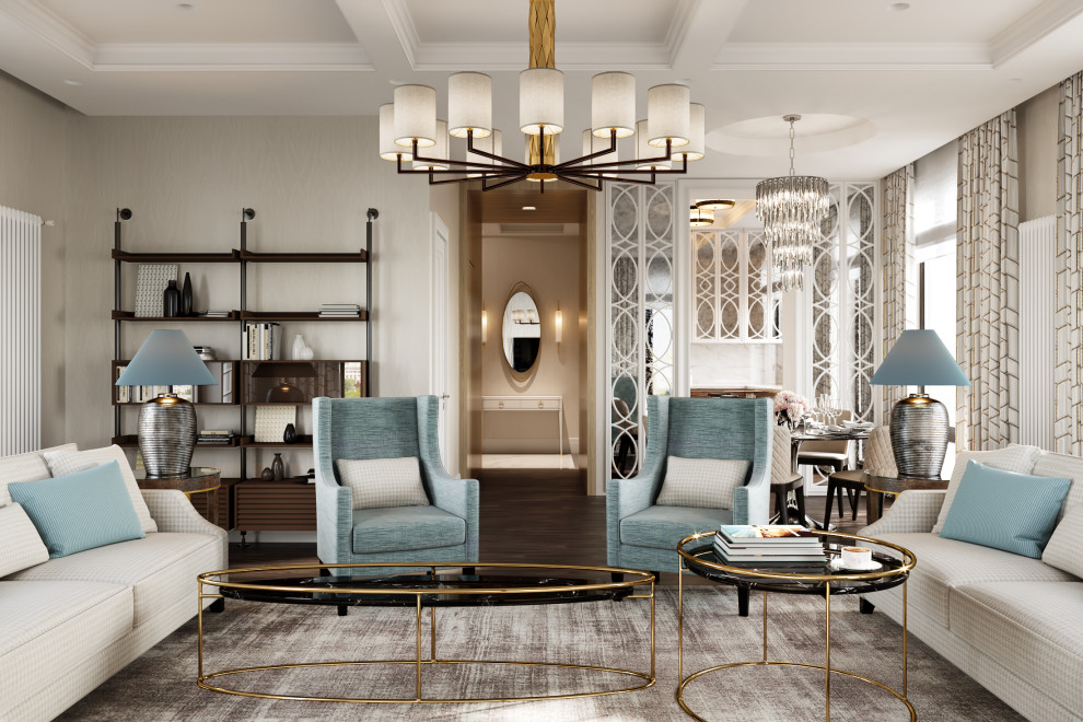 Апартаменты "Пресня Сити" в стиле Барбары Берри