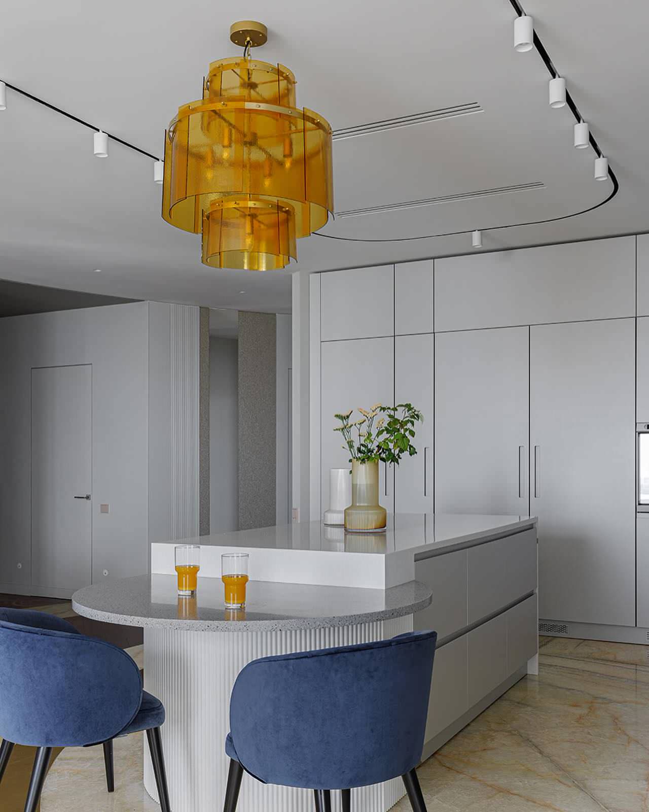 Частный интерьер с овещением от команды 2К Светомастерская.