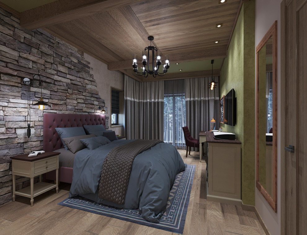 Коттедж с элементами стиля шале