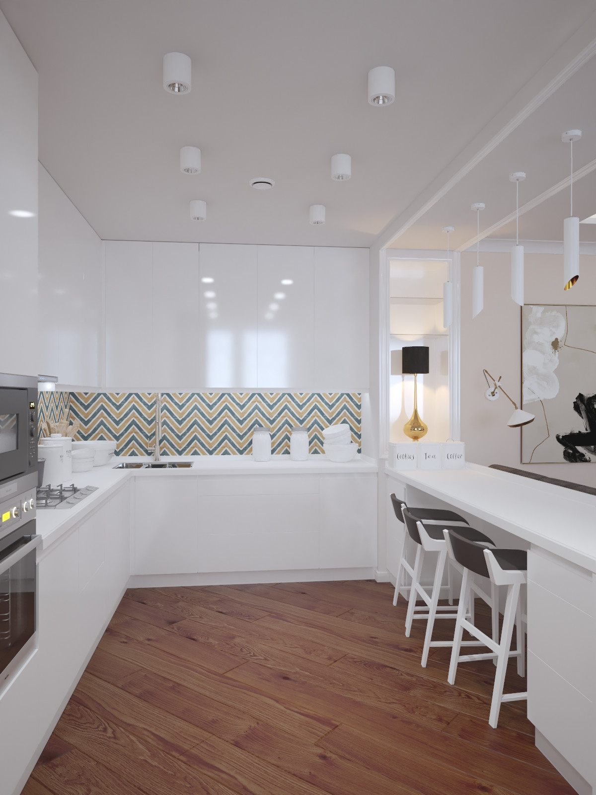 Трехкомнатная квартира / Чебоксары / 2019 год