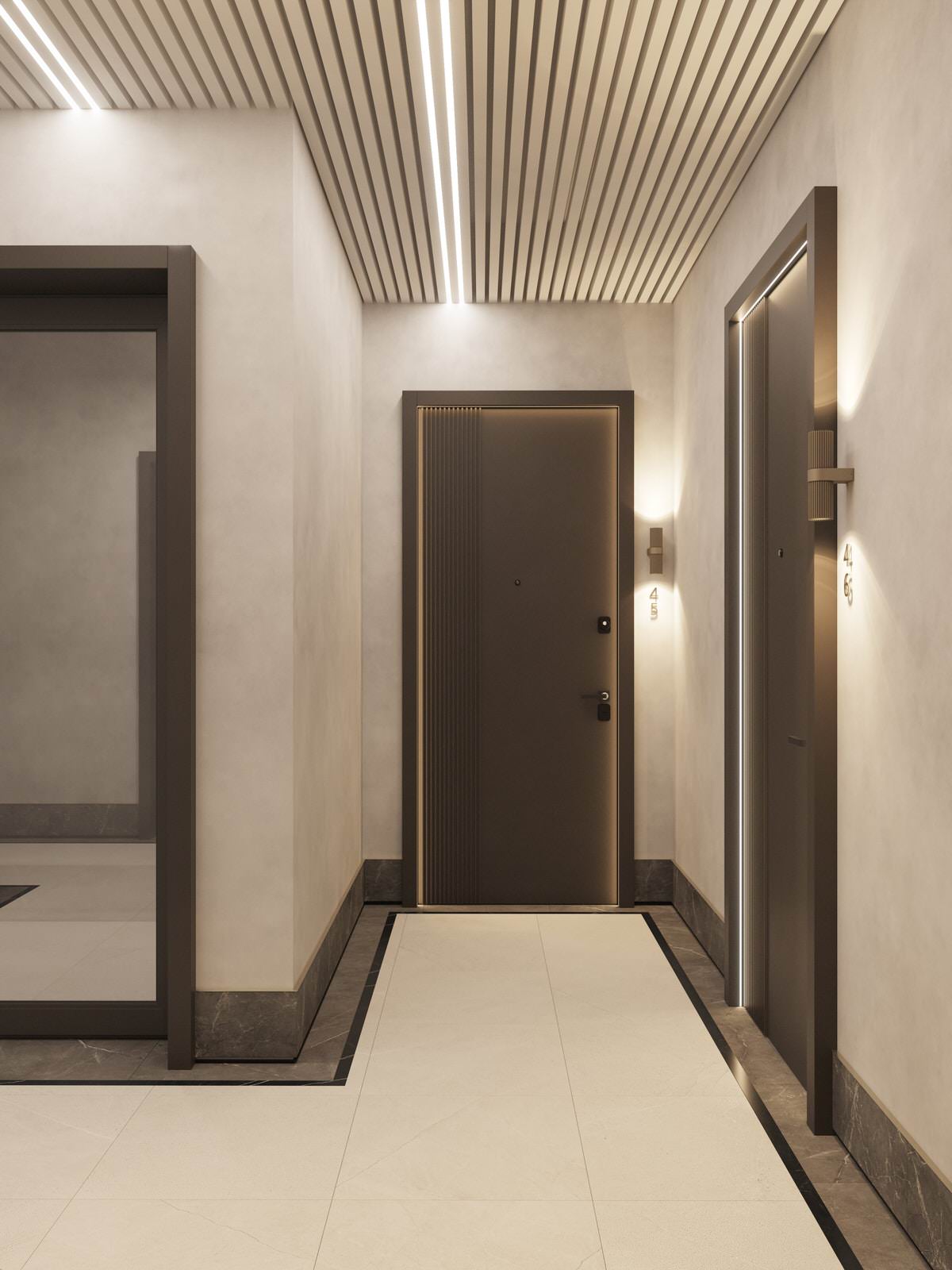 Общественные зоны жилого комплекса "Павелецкая сити"