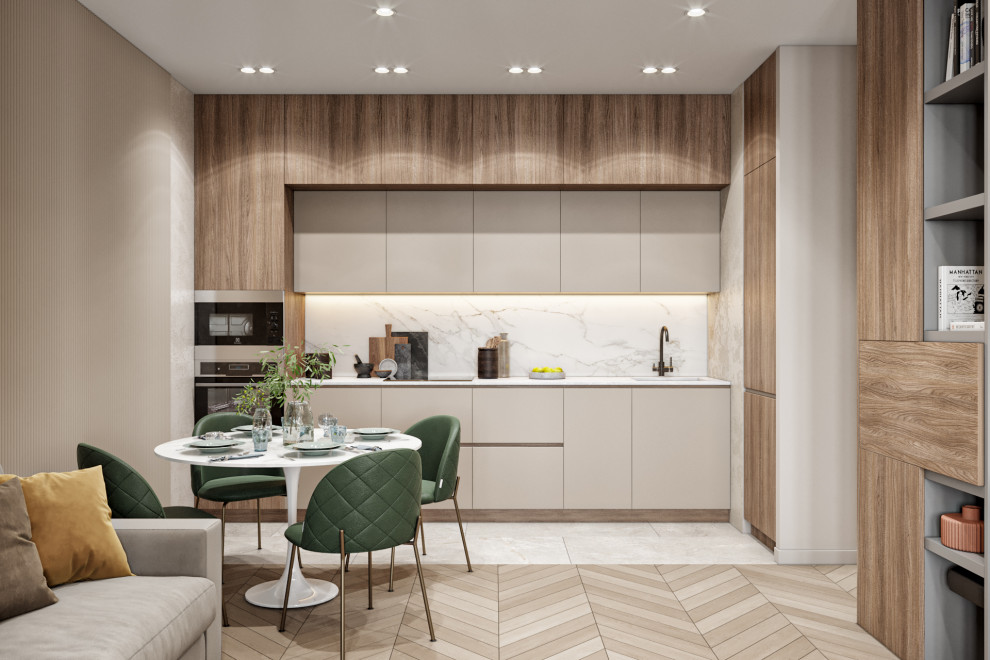 Квартира 72 кв.м. в современном стиле в Квартал 38А.