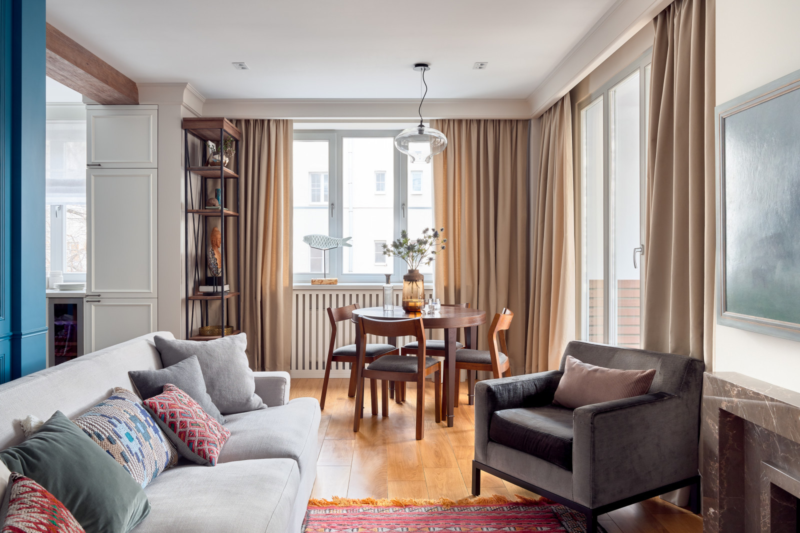 Стилизация квартиры на Малой Бронной