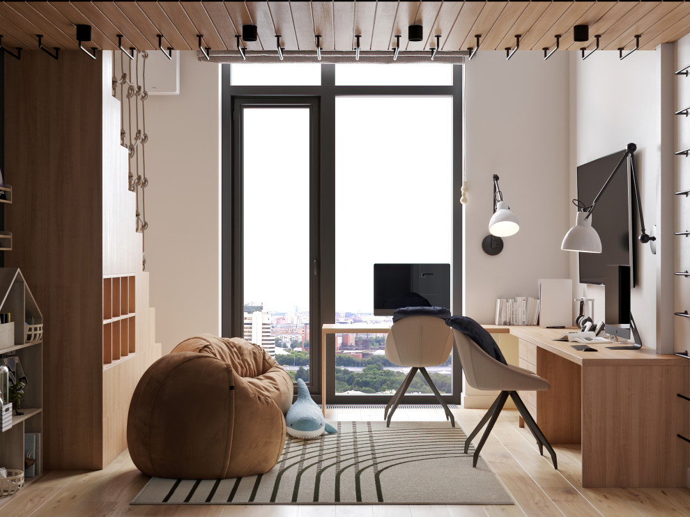 Двухуровневая квартира в стиле "ваби-саби". ЖК Событие