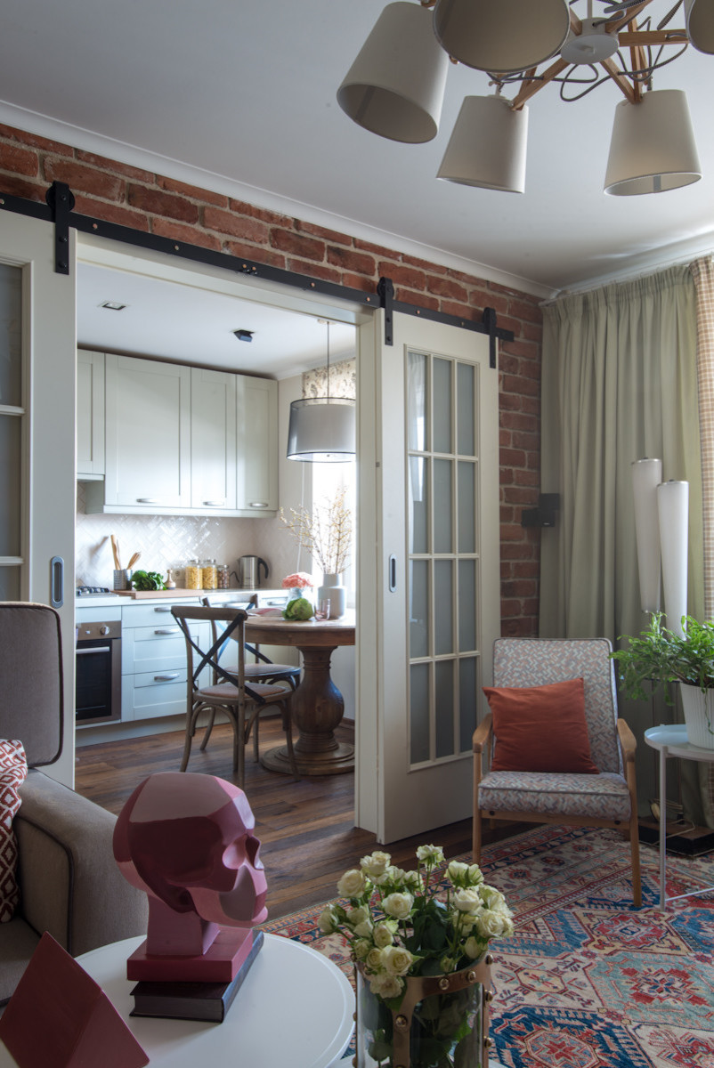 Трёхкомнатная квартира в Царицыно (дизайнер Людмила Данилевич)