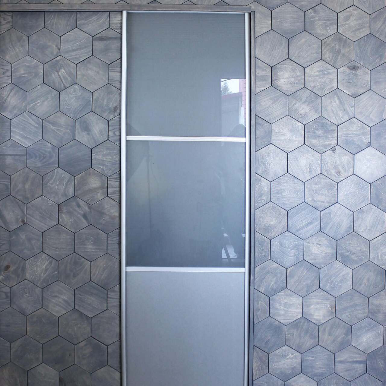 Стеновые панели "Sintet" серая береза