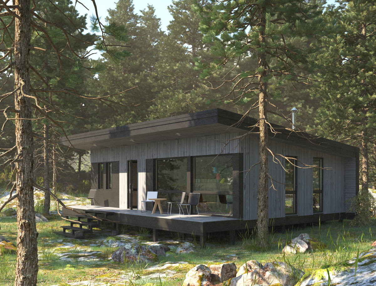 Обложка проекта: Модульный дом "Визит"