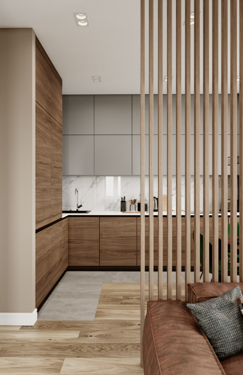 Интерьер дуплекса в КП Федоскино