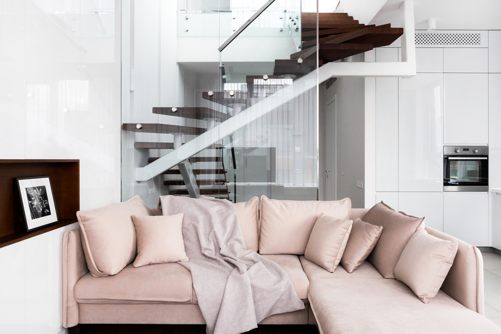 Двухуровневые апартаменты.