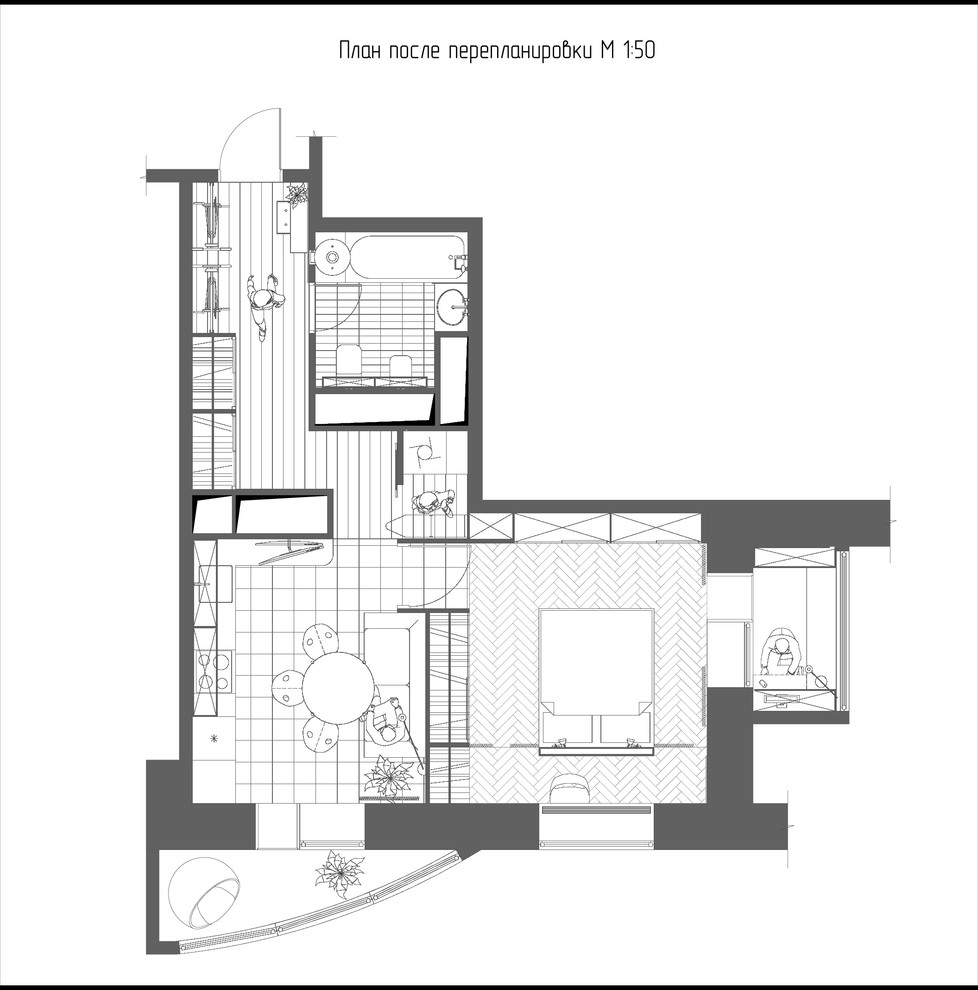 Перепланировка квартиры в Санкт-Петербурге