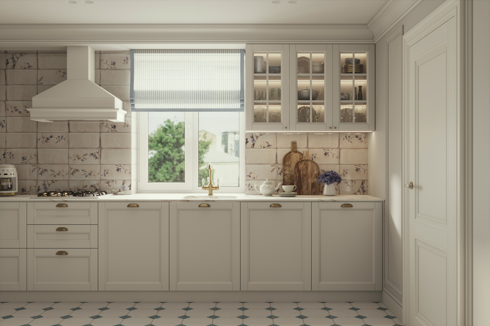 Обложка проекта: Дом в стиле прованс г. Бирюч (80 кв.м.)