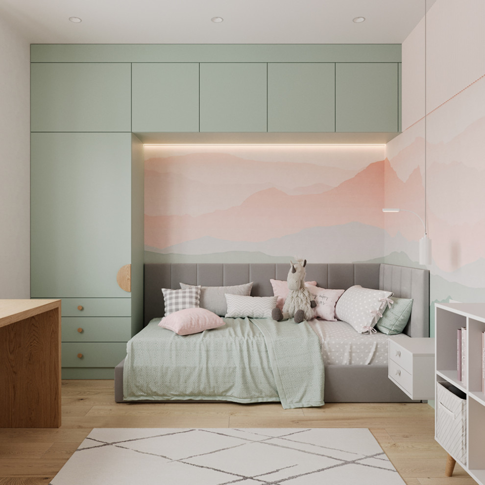 Евро трехкомнатная квартира в современном стиле ЖК Атмосфера