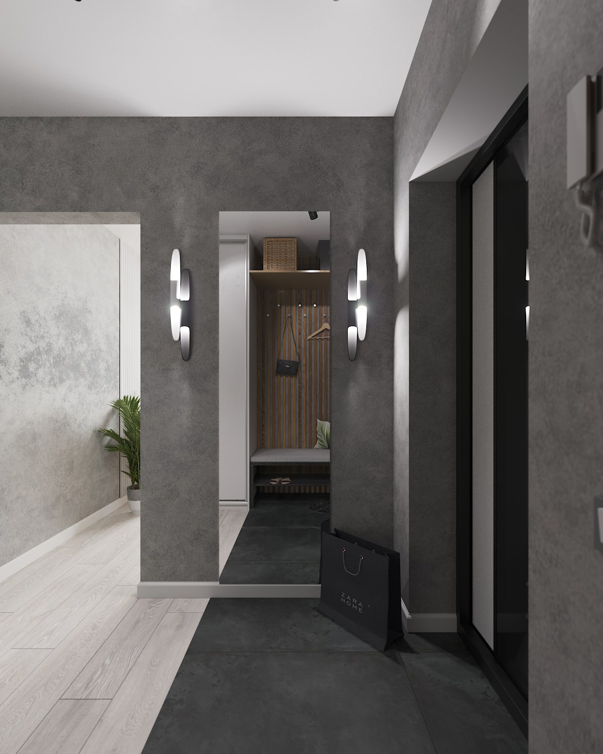 Светлый, воздушный интерьер в спокойных цветах