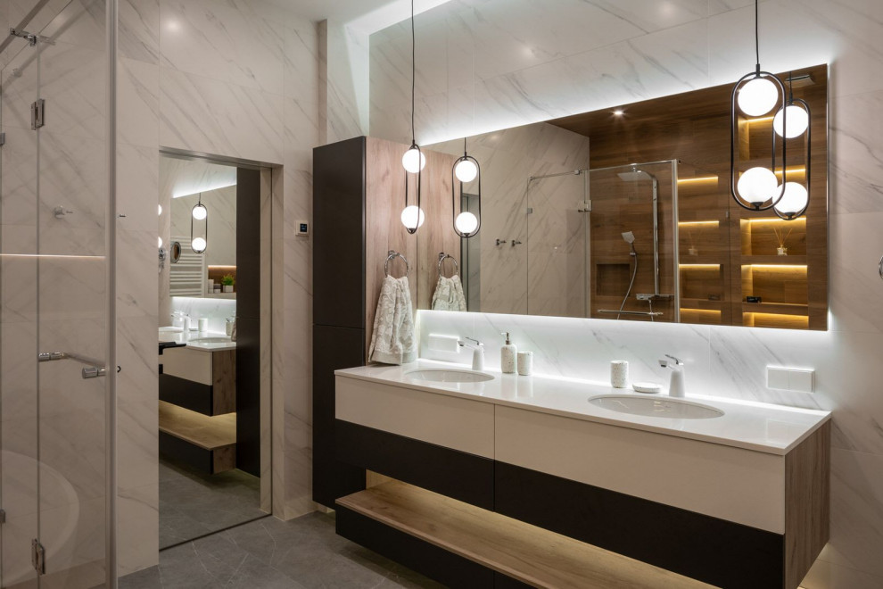 Ремонт квартиры в современном стиле на Рязанском проспекте в Москве