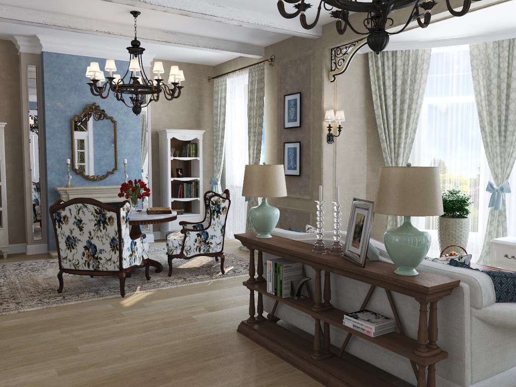 Дом в стиле прованс, пос. Малиновка