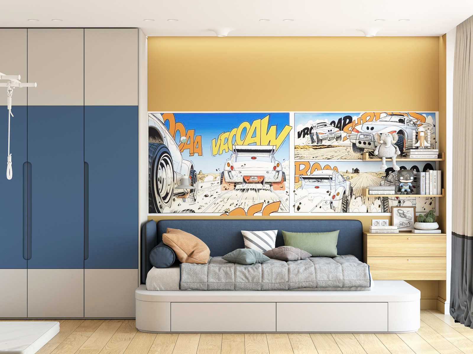 Дизайн интерьера четырехкомнатной квартиры в г. Москва