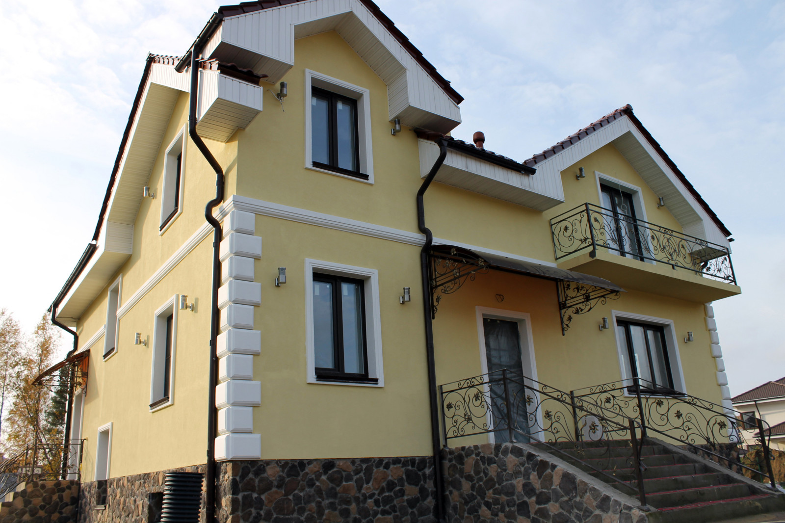 Отделка дома в ДНП "Солнечное"