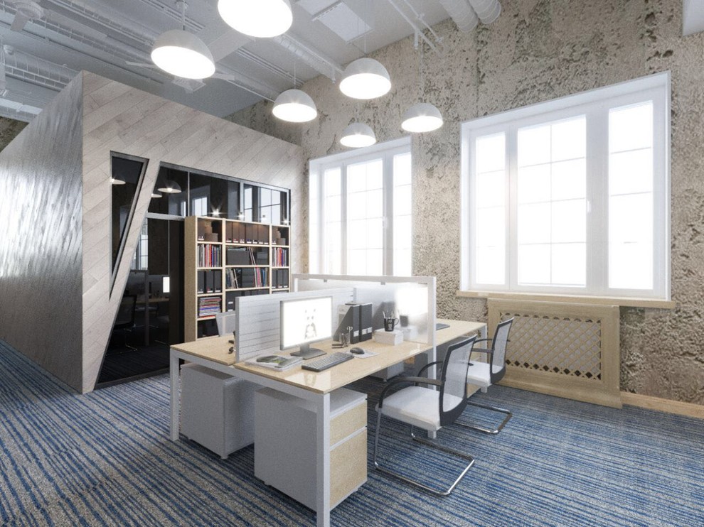 Дизайн-проект офисного помещения 2,000 кв.м. для компании Sulzer