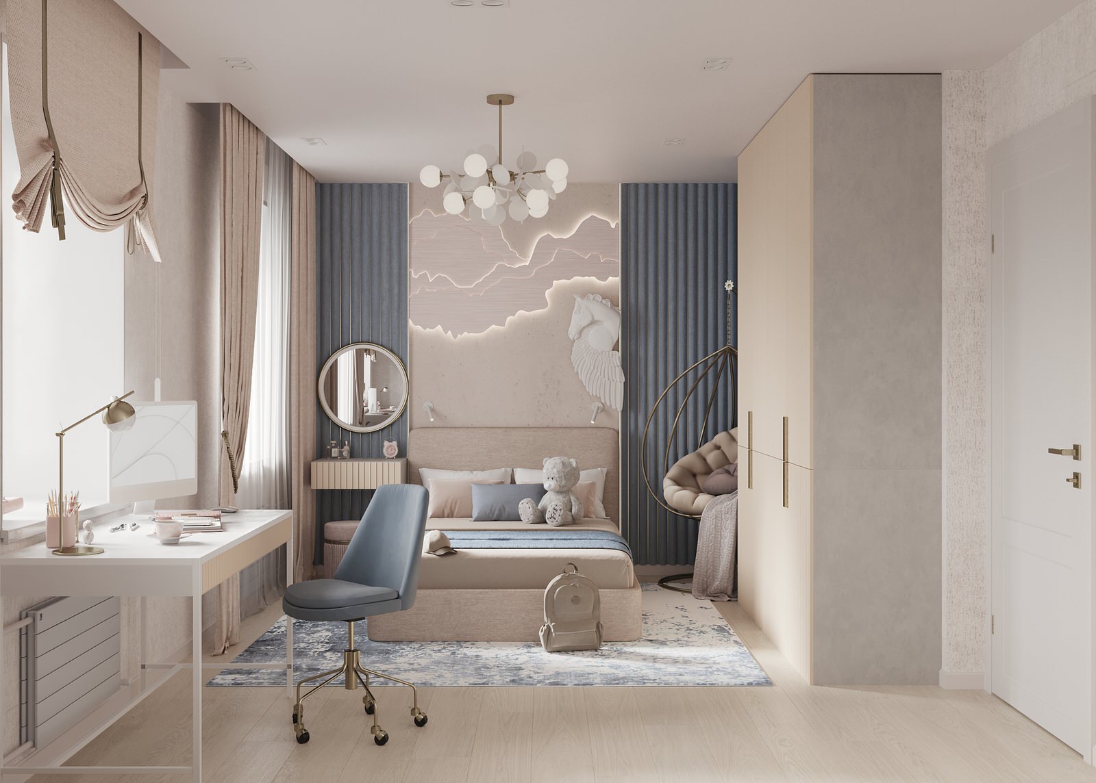 Проект №4 Детская комната "Нежный возраст"