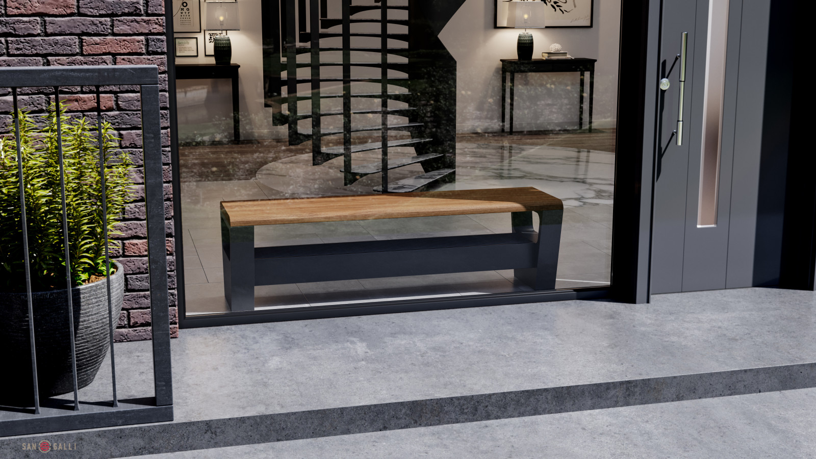 Радиатор-скамейка