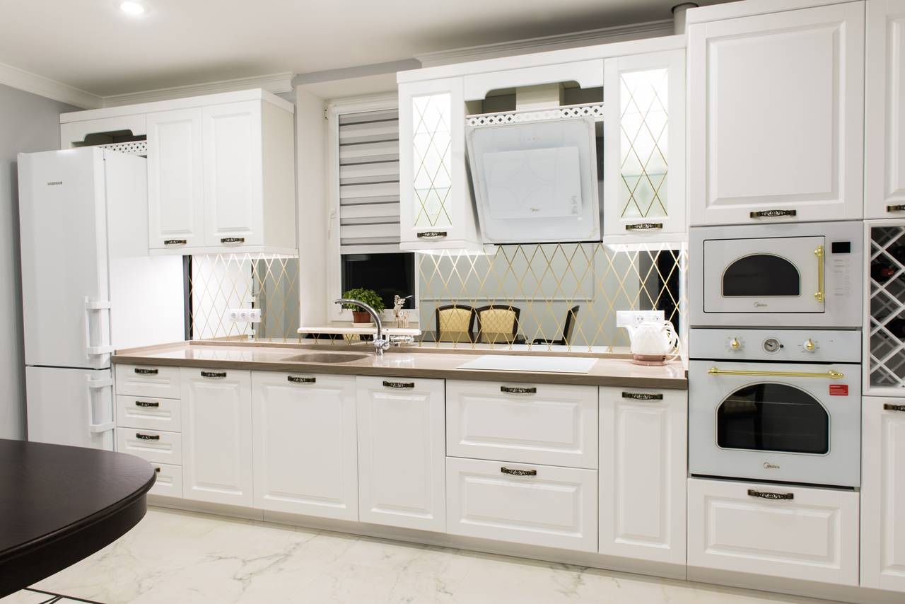 Белоснежная кухня