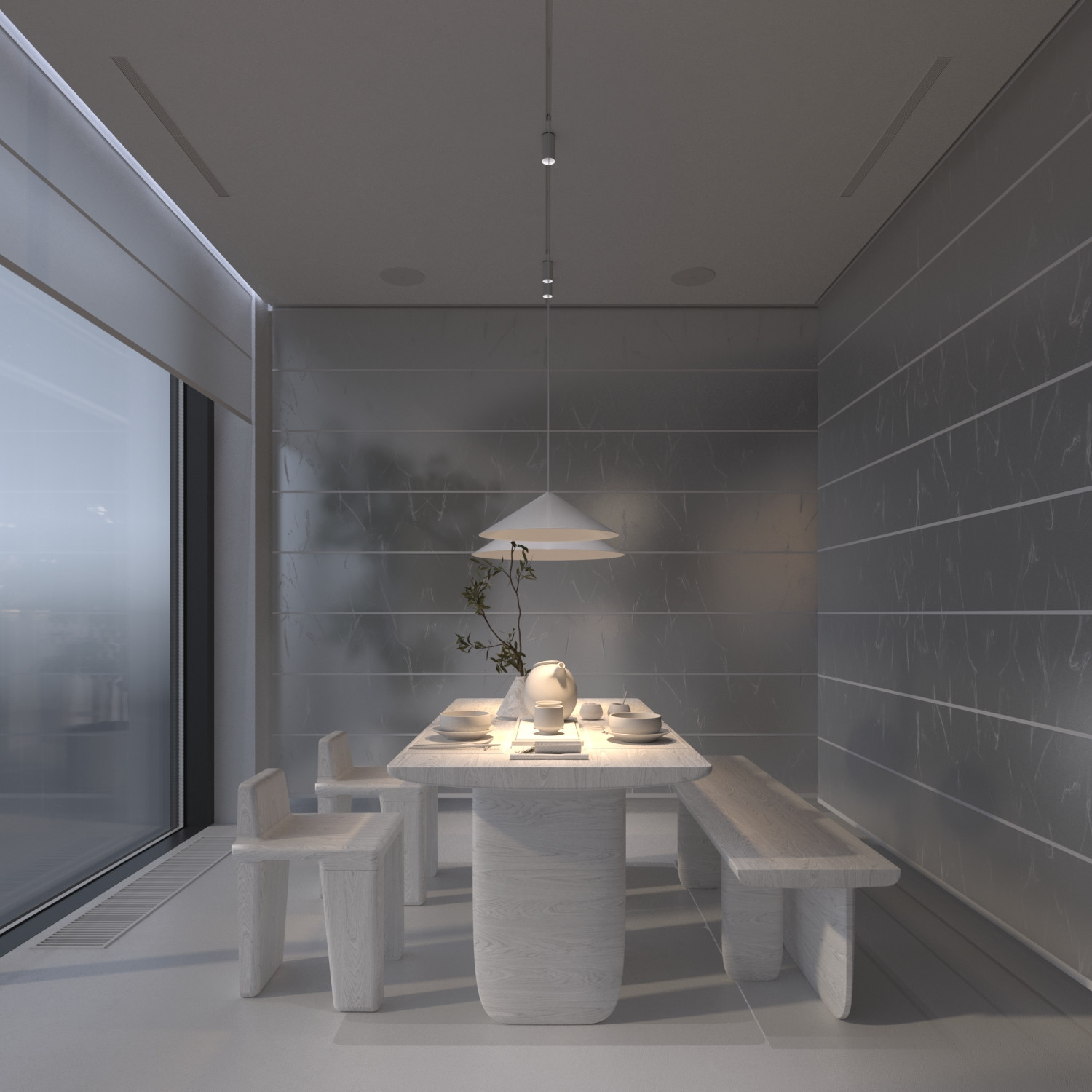 Ресторан CONTRADISTINCTION на Кутузовском проспекте в Москве.