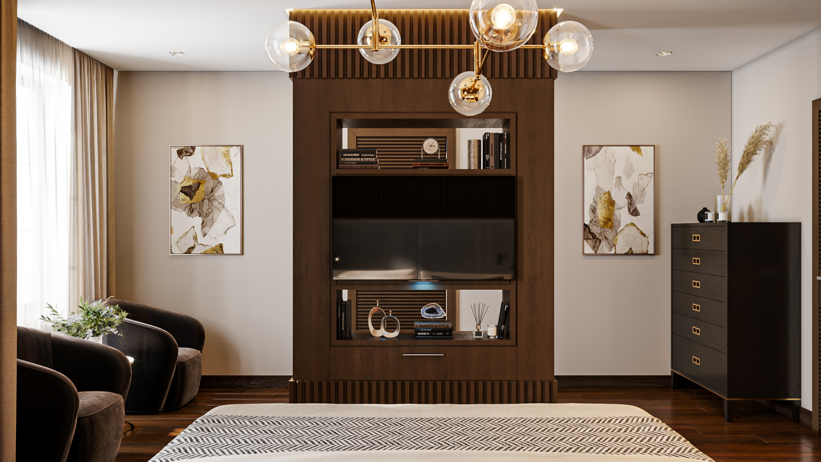 Главная спальня